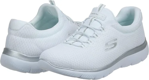 Vista 8 de Skechers Summits - Tenis para mujer, BlancoPlata