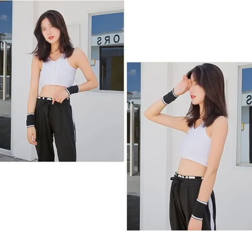 Vista 3 de Chaleco trans de pecho para mujer transgénero FTM con gancho elástico, camiseta sin mangas, efecto aplanado, brasier de compresión