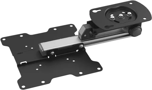 Vista 3 de InstallerParts Soporte de techo plegable para TV – para pantalla plana de 17 a 37 pulgadas y monitor de hasta 44 libras, ángulo abatible y giratorio