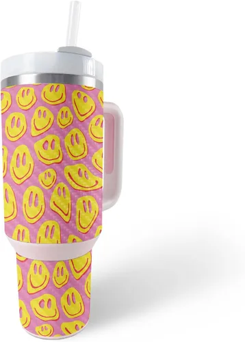 Vista 21 de MightySkins - Funda de fibra de carbono compatible con el vaso Stanley The Quencher H2.0 FlowState de 40 onzas, vida útil, acabado de fibra