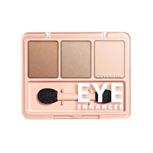 Vista 10 de COVERGIRL - 1 kit de realzadores de ojos, fórmula sedosa, transparente, aplicador de doble extremo, 100% libre de crueldad animal Dorado brillante