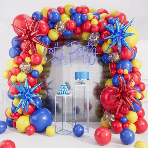 Vista 9 de Kit de guirnalda de arco de globos negros y marrones, 123 globos color nude, para cumpleaños, aniversario, Año Nuevo, baby shower, compromiso