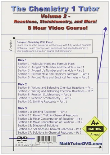 Vista 2 de The Chemistry 1 Tutor Volume 2