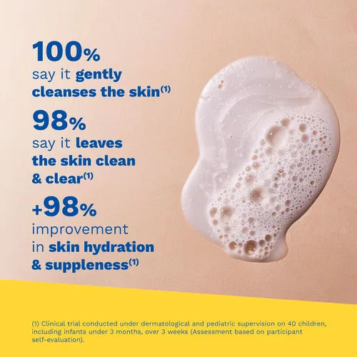 Vista 10 de Mustela Gel limpiador nutritivo para bebés – Gel de baño y cabello para piel seca – con aguacate natural, crema fría y cera de abejas, 10.14 onzas