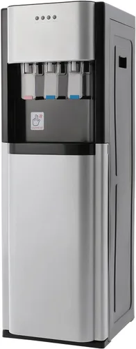 Vista 8 de Dispensador de agua de carga inferior, dispensador de enfriador de agua de carga inferior para botellas de 5 galones, dispensador de agua caliente