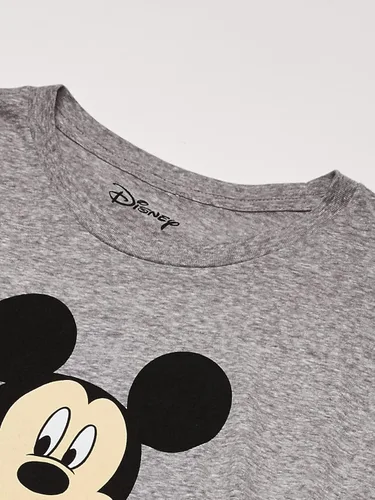 Vista 2 de Disney Camiseta clásica de manga corta con estampado de Mickey Mouse para hombre