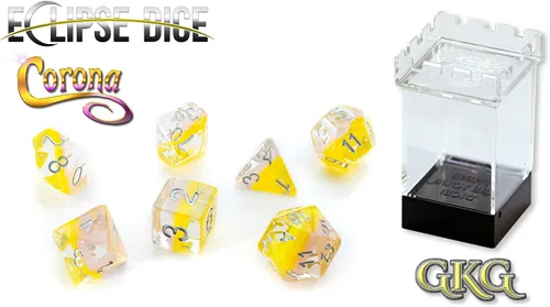 Vista 2 de Gate Keeper Games & Dados Guardián Eclipse Dice Corona
