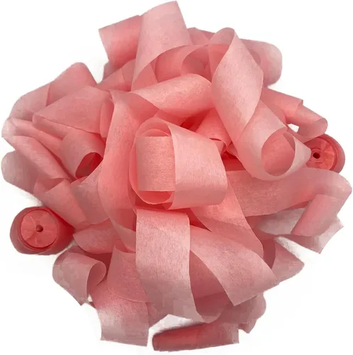 Vista 11 de Ultimate Confetti - Serpentinas de papel de seda azul bebé - 20 rollos (1" x 30')