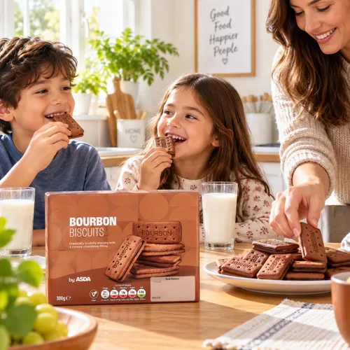 Vista 3 de Asda Galletas Bourbon 10.58 oz