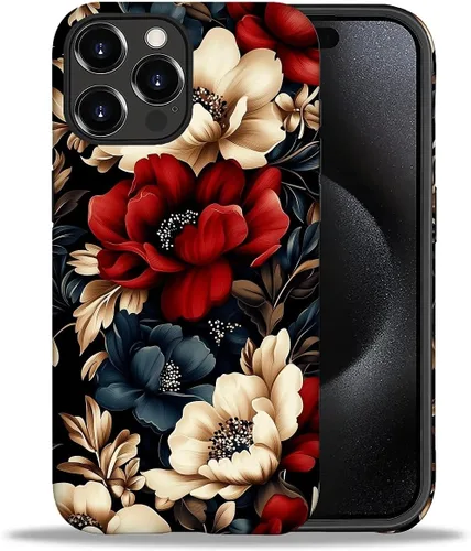 Vista 74 de ZHEGAILIAN Funda para iPhone 11, carcasa dura a prueba de golpes + silicona suave 2 en 1 híbrida, parachoques a prueba de caídas - Vidrio manchado