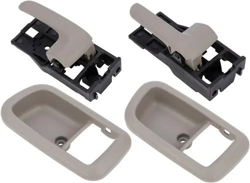 Vista 7 de OCPTY Manijas interiores y traseras del conductor izquierdo del pasajero del lado derecho de repuesto para Toyota Tundra 2000-2006 para Toyota