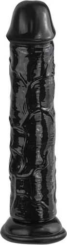 Vista 12 de Consoladro realista negro, consolador pequeño de 7 pulgadas con copa de succión fuerte para juego con manos libres, juguete sexual para adultos