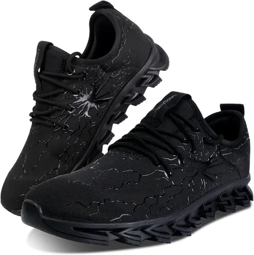 Vista 3 de Zapatos deportivos Lightweught para niños y niñas pequeños/grandes Negro