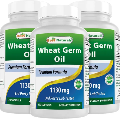 Vista 9 de Best Naturals Aceite de germen de trigo 1130 mg 120 cápsulas blandas (paquete de 2)