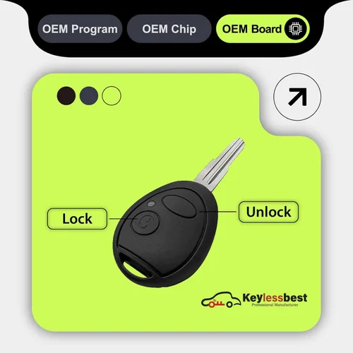 Vista 4 de Reemplazo para 2001 2002 2003 2004 Land Rover Discovery Key Fob Control remoto N5FVALTX3 2 botones 315MHz