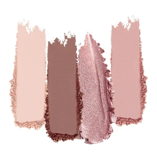 Vista 6 de Paleta de sombras de ojos de acabado múltiple, paleta de brillo metálico mate con polvo sedoso y suave, destello fino y duocromático, sombras 2#