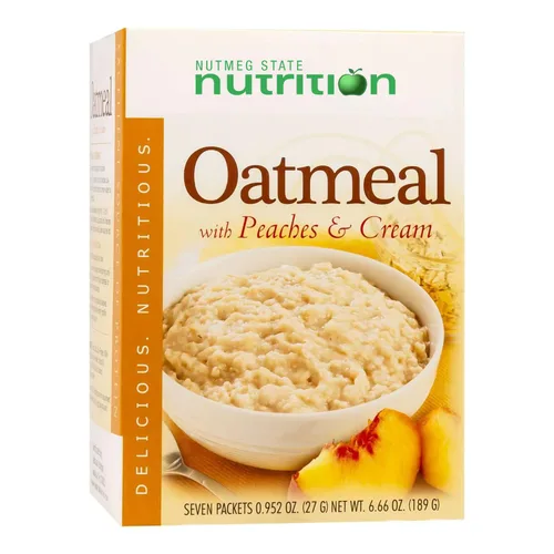 Vista 8 de Nutmeg State Nutrition HealthyWise - Avena alta en proteínas, 0.51 onzas de proteína, baja en calorías, alta en fibra, baja en azúcar, baja