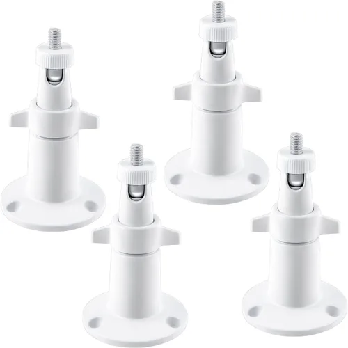 Vista 8 de Soporte de montaje universal para cámara de seguridad, soporte de metal de pared ajustable para interiores y exteriores, compatible con Arlo Pro/Pro