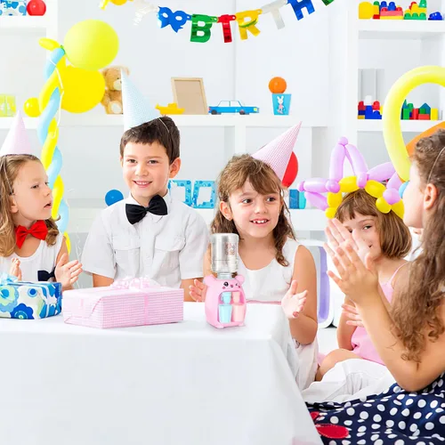 Vista 8 de Dispensador de agua para niños, mini máquina de agua de juguete para niños, dispensador de agua encantador para beber, máquina de agua de juguete