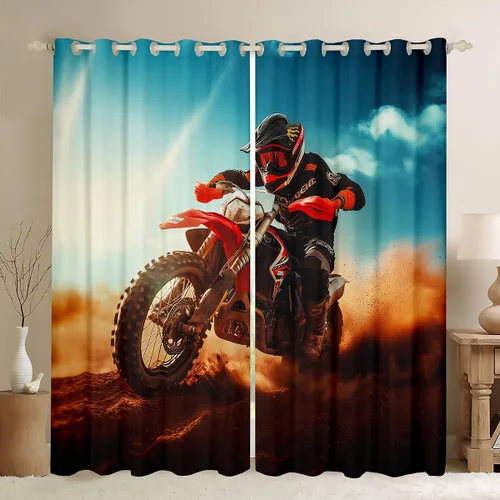 Vista 40 de Cortinas Opacas con Estampado de Piel de Vaca 30%-50% Cortinas Oscurecedoras de Piel de Animal de Granja Occidental para Dormitorio Sala de Estar
