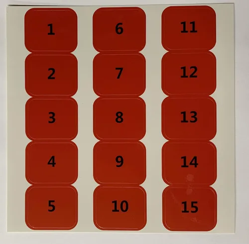 Vista 2 de Calcomanías de palabras visuales, conteo por número 1-120, calcomanías de aprendizaje educativo para aula, recursos de educación en casa, ayuda