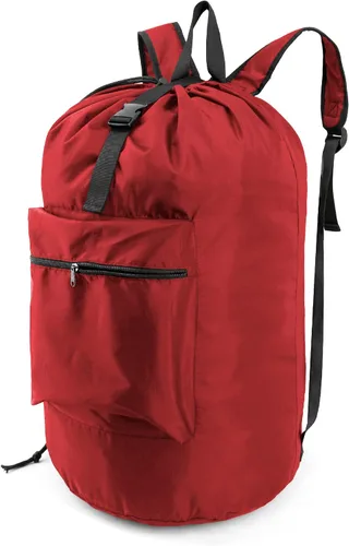 Vista 16 de BeeGreen Bolsa de lavandería con correas ajustables para el hombro, artículos esenciales para dormitorio universitario con cierre de cordón
