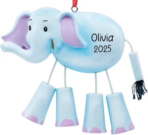 Vista 10 de Adorno de Navidad personalizado de cerdo 2026 Cerdito en el charco, animal de granja de granero, decoración de árbol de Navidad de cerdo y cerdo