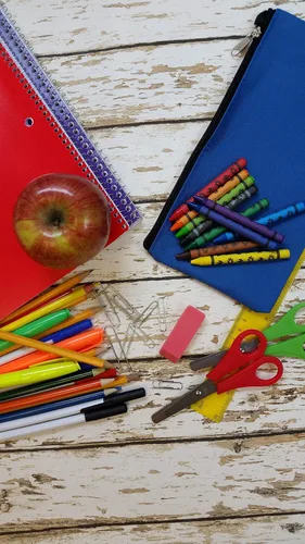 Vista 7 de Trail maker Estuche para lápices con suministros incluidos, estuche a granel al por mayor para niños, aulas