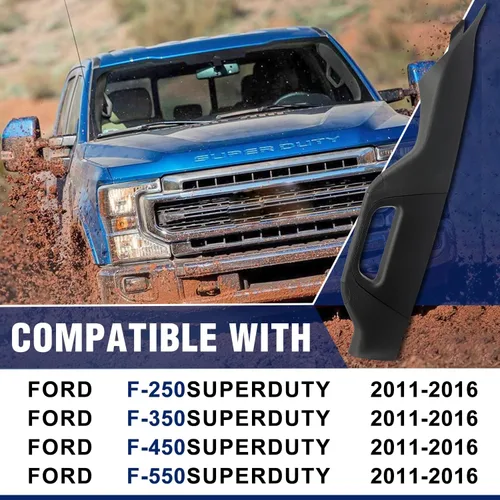 Vista 2 de Manija de Agarre del Pilar A Interior Compatible con Ford F-250 F-350 F-450 F-550 Super Duty 2011-2016, BC3Z-2503598-AB