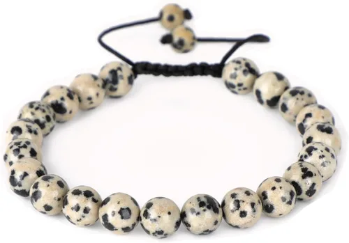 Vista 122 de AD Beads Pulseras de piedras preciosas unisex de 0.315 pulgadas (0.315 in), macramé curativo ajustable de 7 a 9 pulgadas Usa esta pulsera