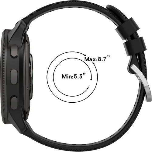 Vista 8 de FitTurn Paquete de 5 correas de reloj compatibles con CITIZEN CZ Smart Touch Screen 1.732 in/1.614 in, correa de muñeca de repuesto para CITIZEN CZ
