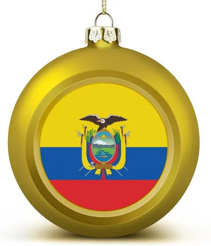 Vista 8 de Adornos de bola de Finlandia, bandera de las naciones, adorno de bola de Navidad, bandera de Finlandia, adornos de plástico para árbol de Navidad