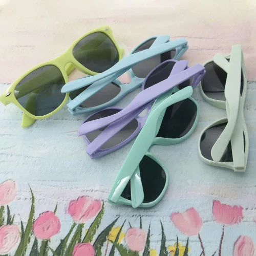Vista 6 de Gafas de sol personalizadas a granel, regalos de fiesta para adultos, regalos personalizados para bodas, solteros, cumpleaños, novia, padrino