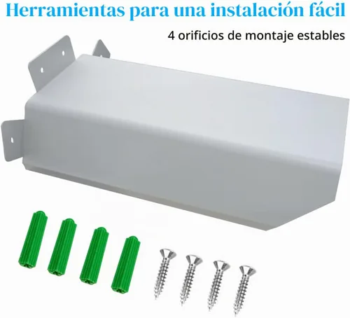 Vista 8 de OOSSXX - Protector universal para cámara de seguridad de vigilancia Techo protector para cámaras exteriores Dome/Bullet