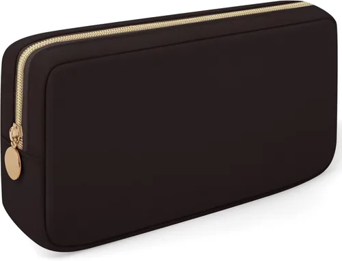 Vista 16 de XSUIOY Bolsa de maquillaje de viaje para bolso, bonita bolsa de maquillaje preparada para cosméticos, bolsa organizadora para mujeres, bolsa