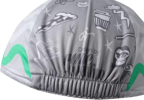 Vista 2 de Bikingbros Funny Cycling Cap - Polyester Skull Cycling Hat-Under Helmet -Cartoon Cycling Helmet Liner Breathable&Sweat Uptake