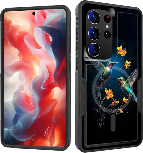 Vista 288 de Funda magnética para Galaxy A16 5G, [compatible con MagSafe] [protección contra caídas de grado militar] Funda resistente a prueba de golpes
