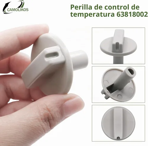 Vista 4 de 63818002 Pomo de control de temperatura para piezas de repuesto TPI63818002 (paquete de 2)