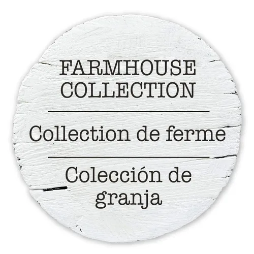 Vista 4 de Evenflo Position & Lock - Puerta para bebé, montada a presión, colección Farmhouse
