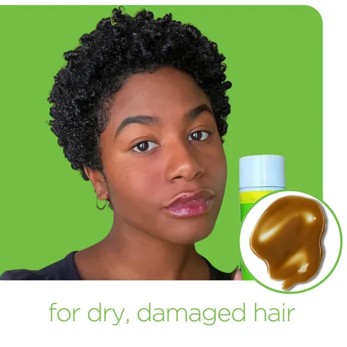 Vista 3 de Champú acondicionador 3 en 1 para cabello rizado seco y dañado 100% vegano Champú sin espuma para cabello dañado 8 onzas