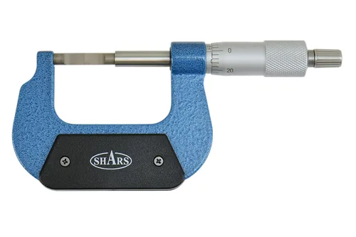 Vista 5 de Shars 0-1"/0-25mm cuchilla electrónica fuera del micrómetro 0.00005''/0.000 in 303-2428 P]
