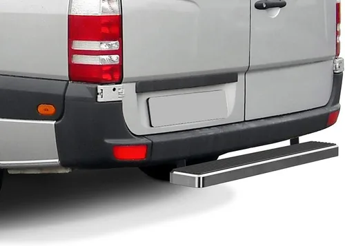 Vista 15 de APS Barra de escalón trasera de 5 pulgadas, color negro mate compatible con Dodge Sprinter 2007-2009 Van de tamaño completo y Mercedes-Benz Sprinter