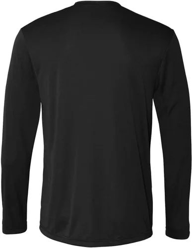 Vista 3 de Hanes - Camiseta de manga larga para hombre, Cool Dri, UPF 50+ (paquete de 2)