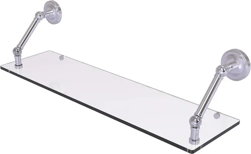 Vista 25 de Allied Brass PR-1/22-ORB Pr - Estante de vidrio con bordes biselados de 1 pulgada, 22 pulgadas, bronce aceitado