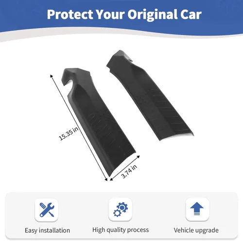 Vista 6 de RT-TCZ Cubierta de barra enrollable para Bronco, protector de pilar D compatible con Ford Bronco 2021 2022 2023 2 2 puertas, accesorios exteriores