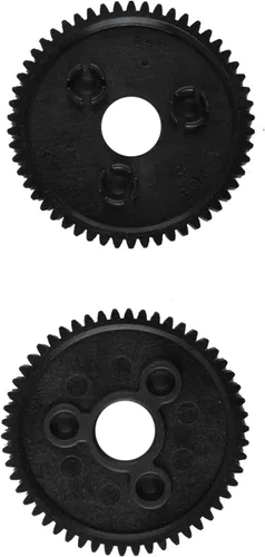 Vista 6 de Espuela de paso 54T 0.8 32 (3 piezas) compatible con Traxxas Gear Slash Stampede 4x4 VXL Rally VXL