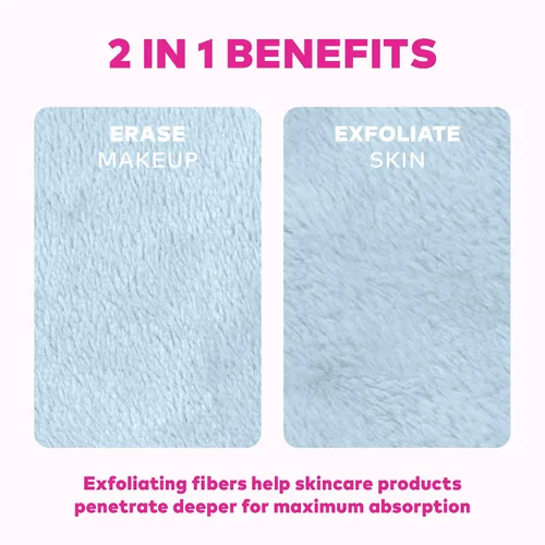 Vista 6 de The Original MakeUp Eraser PRO, Effortlessly Remove All Makeup Using Only Water, Including Waterproof Mascara, Eyeliner, Foundation, Lipstick