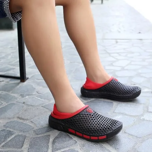 Vista 4 de Men's and Women's Garden Clogs Beach Couple Sandals Bath Slippers Anti-Slip Breathable and Quick-Drying Shoes