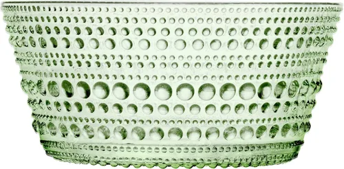 Vista 4 de Iittala Kastehelmi - Juego de 2 platos redondos de cristal transparente, 6-3/4 pulgadas de diámetro