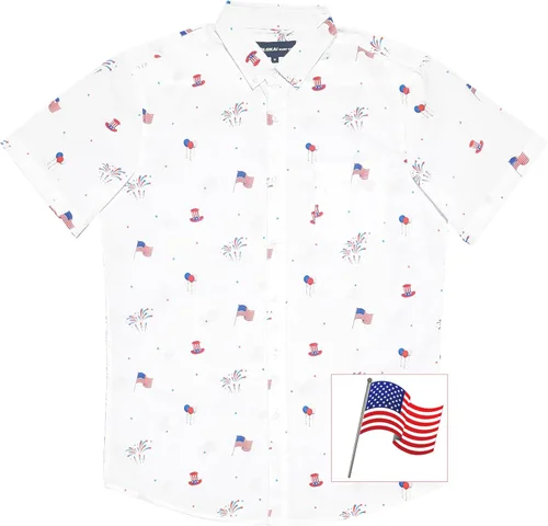 Vista 67 de Molokai Surf - Camisas hawaianas de manga corta con botones y corte ajustado